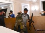 Силовики начали новый штурм резиденции Атамбаева