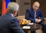 Путин встретился в Сочи с президентом Абхазии в разгар выборной кампании